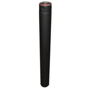 Duravent 4" x 48" Straight Chimney Pipe Black 4PVP-48B
