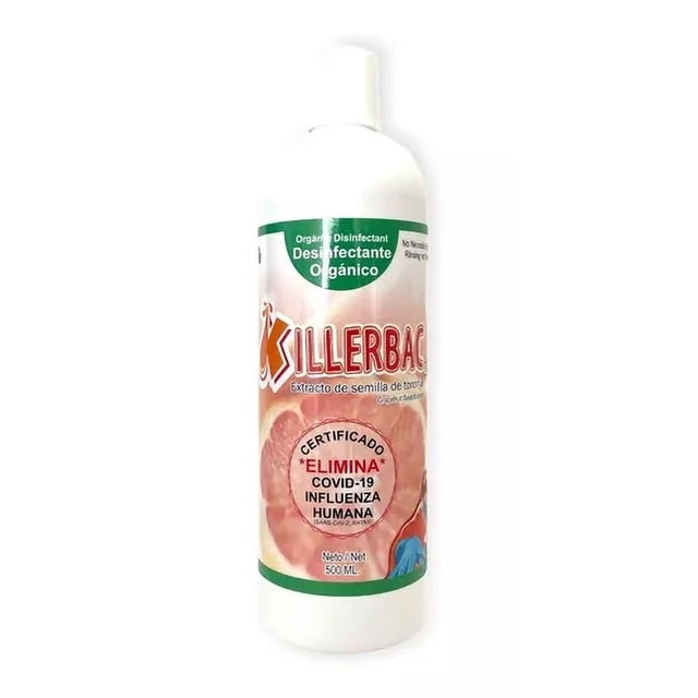Desinfectante Orgánico De Toronja Killerbac Bote 500ml