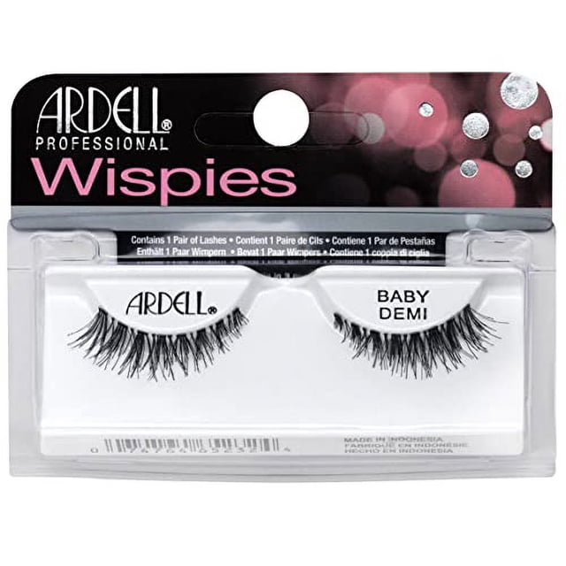Pestañas postizas Ardell Baby Demi Wispies, negras
