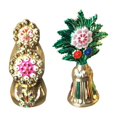 thumbnail image 2 of 2 estatuas de adoración budista, escultura artesanal, figurita de adorno budista coleccionable decorativa, 2 of 7