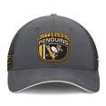 thumbnail image 2 of Men's Fanatics Gray Pittsburgh Penguins Authentic Pro Home Ice Trucker Adjustable Hat, 2 of 5