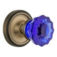 thumbnail image 3 of Nostalgic Warehouse Clacrc_Dd_Nk Classic Solid Brass Rose Dummy Door Knob Set - Nickel, 3 of 7