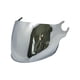 thumbnail image 3 of Reemplazo de visera de lente de casco de material de PC resistente Piezas de equipo de seguridad para motocicletas Plata, 3 of 9