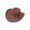 Brown-g, variant on Western Cowboy Hat for Men Women Red Cowboy Country Unisex Halloween Classic Roll Up Fedora Hat