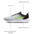 thumbnail image 2 of Nike Men's Downshifter 12 Low, Wolf Grey White Black Volt, 11, 2 of 6