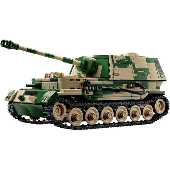 Honchoes Military Elephant Tank Building Set Compatible with Lego WW2 Army Tank Model Gift for Adults Boys 826 Pcs