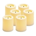 thumbnail image 7 of Sterno Home Flameless LED Wax Votive Candles, 6-Pack, Cream, 7 of 7