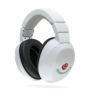 Lucid Audio HearMuffs Baby Hearing Protection (Over-The-Ear Sound Protection Ear Muffs Infant/Toddler/Child), White