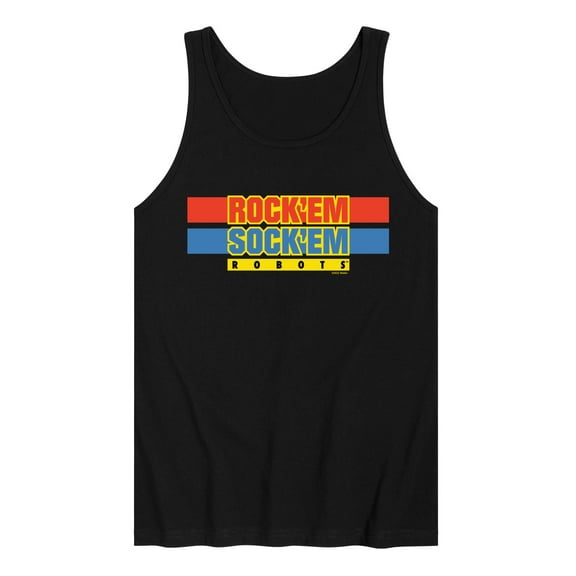 Rock 'Em Sock 'Em Robots - Rock 'Em Sock 'Em Robots Logo - Men's Jersey Tank Top