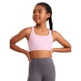 thumbnail image 1 of Top Deportivo CRZ YOGA Butterluxe con Espalda Cruzada Rosa Mediano, 1 of 6
