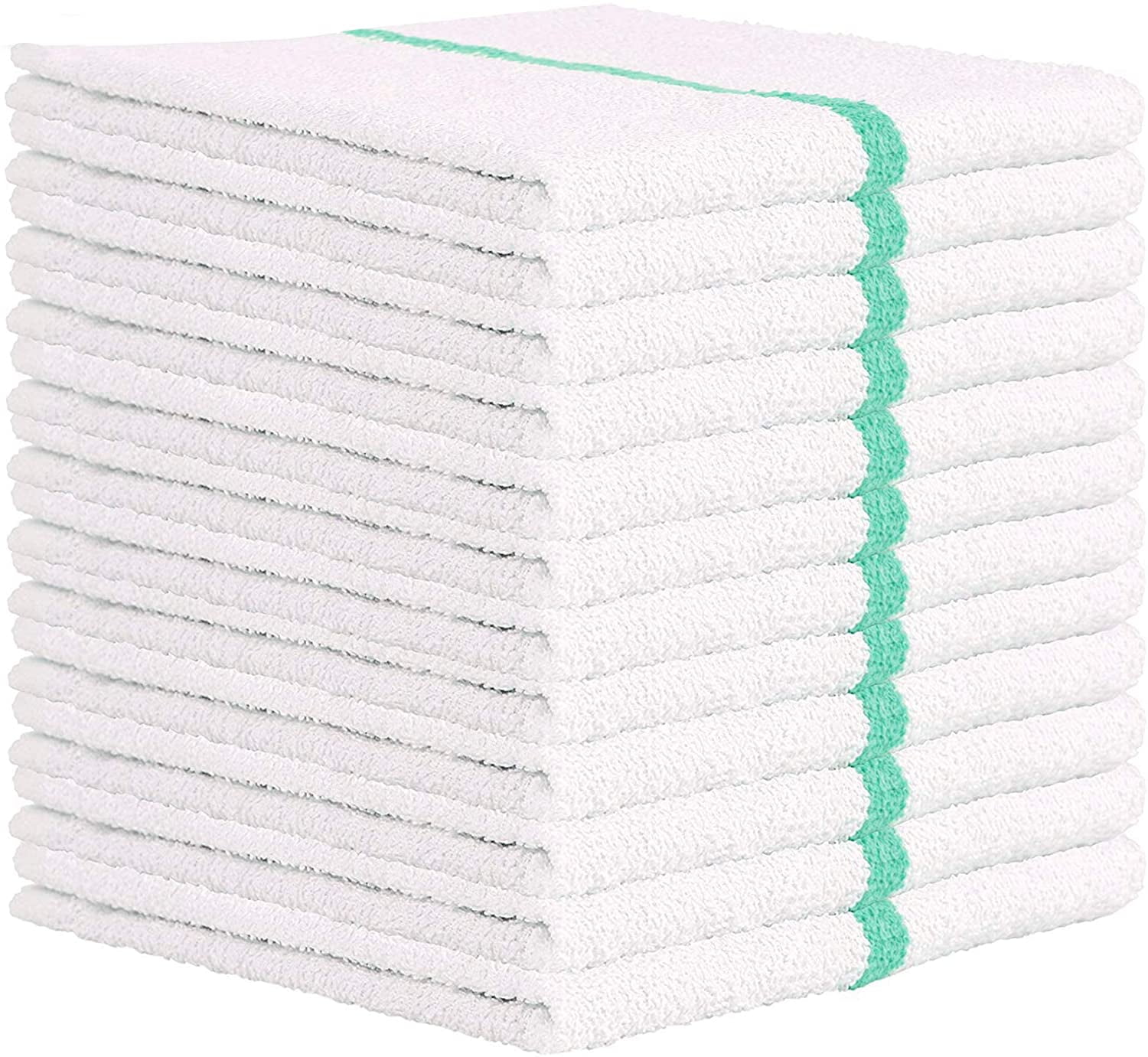 24 Pack Bar Mop Towels, 16x19 Kitchen Cleaning Towels, 30oz Commercial