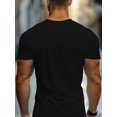 thumbnail image 2 of 1pc MBDMBD Ohio Skibidi Giatt Sigma Casual T-Shirt - Crew Neck, Regular Fit, Summer Knit Cotton Tee with Slight Stretch, Geometric Drawing Pattern, 180g/m² Fabric Weight, 2 of 6