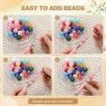 thumbnail image 7 of 50Pc Plastic Beaded Pens Bulk Multicolor Cute 1.0mm Beaded Pens 4-in-1 Beaded Ballpoint Pens Making Graduation SuppliesB, 7 of 7