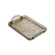 thumbnail image 3 of Bandeja rectangular para servir, organizador de tocador de baño, plato de fruta moderno Simple, bandeja de almacenamiento de joyas para encimera, Gris, 3 of 8