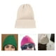 thumbnail image 5 of Gorro de punto con puños, cálido, talla única, gorro de pescador, ligero y para mujer Beige BLESIY Gorros Beanie, 5 of 8