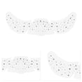 thumbnail image 3 of Unique Bargains 2 Pcs Waterproof Freckles Stickers QT-0018 Face Tattoo for Costume Parties Silver Tone Water Film Paper PET Film, 3 of 5