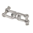 thumbnail image 2 of Grillete de anillo a presión Bling Bling Grillete de doble mordaza de Acero inoxidable 304 Conector de anclaje de mordaza, 2 of 12