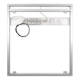 thumbnail image 3 of Side-Lighted LED Bathroom Vanity Mirror: 40" Wide x 44" Tall - Rectangular - Wall-Mounted, 3 of 7