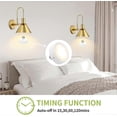 thumbnail image 5 of E26 Base Battery Operated Light Bulb, 2 Pack Battery Powered Light Bulbs, Wireless Battery Light Bulb, Remote Control Light Bulbs, 5 of 5