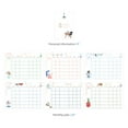 thumbnail image 2 of Monolike Ordinary Days Diary 6 Month Planner, Green day - Academic Planner, Weekly & Monthly Planner, Scheduler, 2 of 7