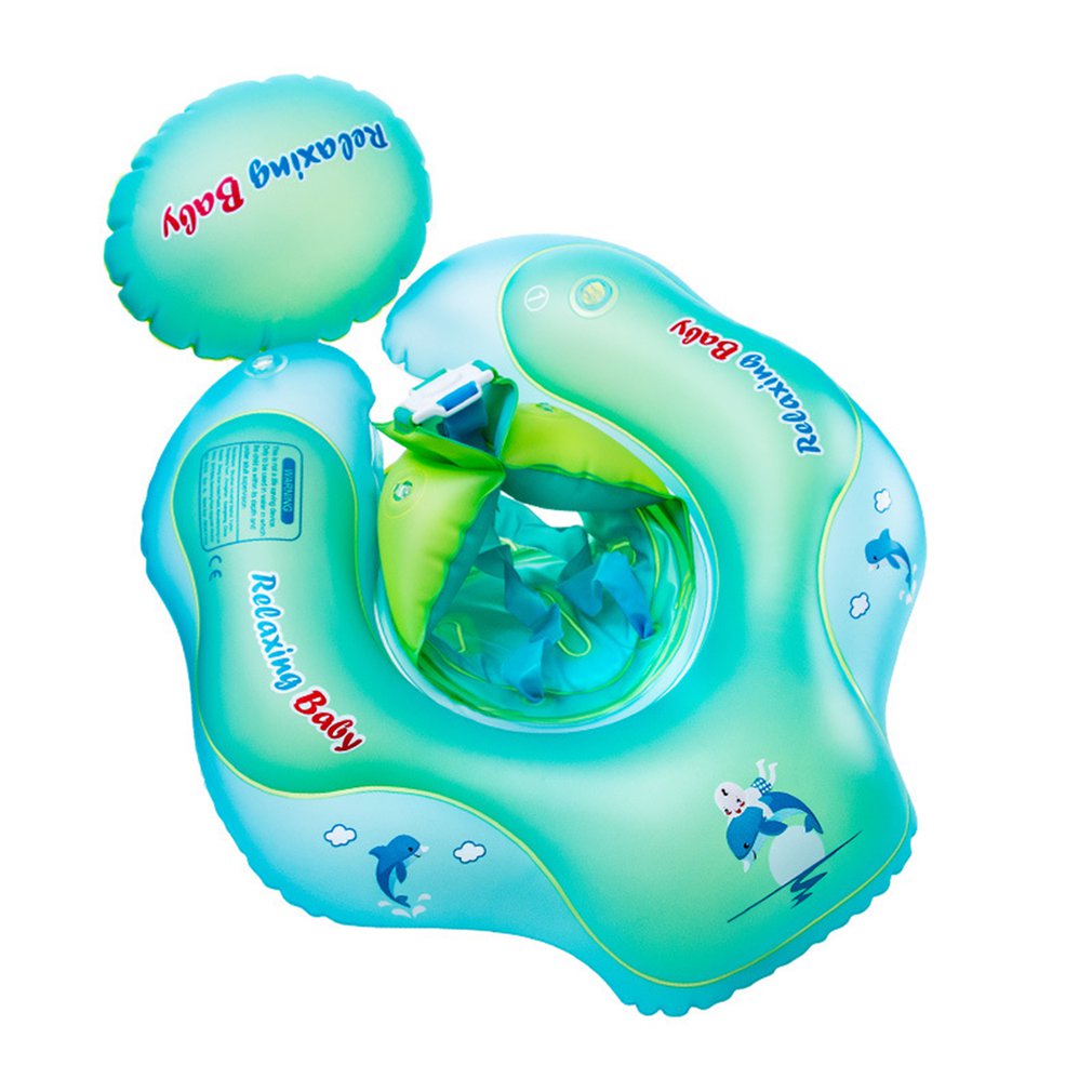 Baby Swimming Float, Baby Inflatable Floats Ring Safety Belt Bathtub