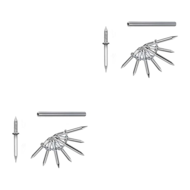 Guardoinrt 1/2/3/5 Clou d'Installation Sans Couture Non Marquant et Clous en Acier Durables pour 100 Clous de Longue Durée 2PCS