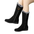 thumbnail image 1 of Dsscvnef Chaussures Plates Confortables Automne et Hiver, Bottes de Neige, 1 of 7