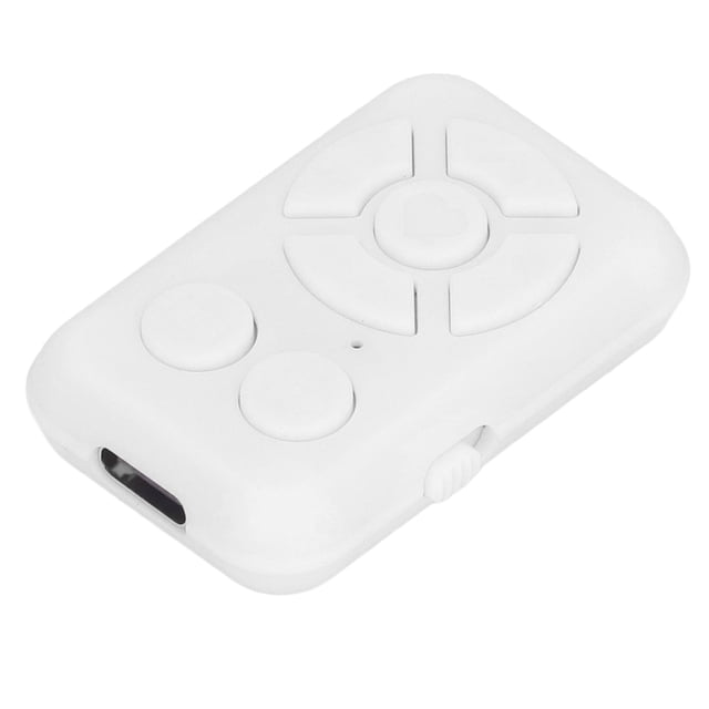 Control Remoto , Larga Distancia De Conexión De Hasta 30 Pies, Botón Compacto Y Liviano Para Fotos Videos, Compatible Con Todas Las Aplicaciones
