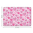 thumbnail image 5 of Pink Breast Cancer and Love Flannel Non Slip Door Rugs,Washable Door Mats Indoor,Decorative Door Mats,Dirt-Resistant and Absorbent Doormat for Entrance,Bedroom,Kitchen,Bathroom,23.5x16in(60x40cm), 5 of 5