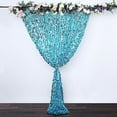 thumbnail image 2 of BalsaCircle 8 feet x 8 feet Turquoise Big Payette Sequin Backdrop Curtain Wedding Party Photo Booth Decorations, 2 of 7