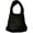 Black, variant on Mini Clutch Handbag Fishing Net Bucket Bag Cotton Rope Crochet Drawstring Woven Beach Bag Small Tote for Women Girls