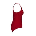 thumbnail image 3 of Traje de Baño Ocean Pacific para Mujer Completo con Textura, Escote Redondo, Tirante Ancho Rojo Talla EG, 3 of 4