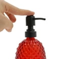 thumbnail image 3 of Unique Bargains 1 Pc Pineapple Shape Soap Dispenser 11.84oz Red Black, 3 of 6