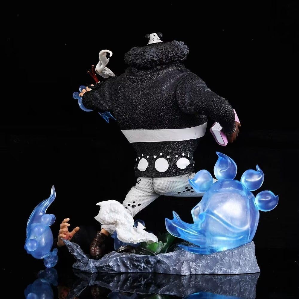 Kuma Figure Big Bright Fihting Bartholemew Kuma Action Figures 32cm/12.6inch PVC Character Figurine Model Collectible for Anime Fans Gift