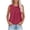 ☃050-Wine, variant on Xuyuer Summer Tank Top for Women Dressy Solid Color Flowy Pleated Loose Fit Tops Backless Tunic Round Neck Sleeveless Shirts 2026