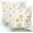 Yellow Green Flower Leaves, variant on Floral Pillow Covers 18x18 Set of 2 Cute Botanical Print Vintage Yellow Sage Green Flower Leaves Decorative Throw Pillows Spring Summer Pillowcase Cotton Square Cushion Cover Decor for Couch Bed Soft