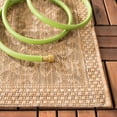 thumbnail image 3 of SAFAVIEH Courtyard Catherine Geometric Indoor/Outdoor Area Rug, Natural/Gold, 5'3" x 7'7", 3 of 8
