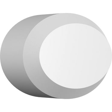 Ekena Millwork 3"W x 2"H x 1"P Standard Dalton Rosette with Beveled Edge