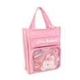 thumbnail image 3 of Kids Tote Bag Adorable with Pocket Large Capacity Book Pouches Oxford Cloth Book rabbit, 3 of 8