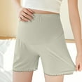 thumbnail image 5 of Delliss Maternity Sweat Shorts Lounge Casual Workout Stretchy Shorts, 5 of 5