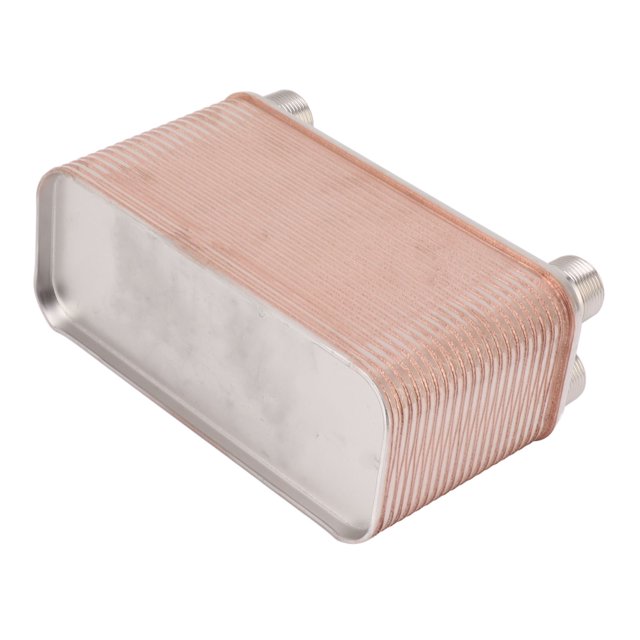 Heat Exchanger, Easy Plate Chiller Reduce Oxidation 3.0 MPa Stainless Steel Heavy Duty Easy To Clean for Laboratories for Water