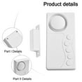 thumbnail image 2 of 4 In 1 Door Magnetic Refrigerator Door Open Alarm Delayed Door Closing Bell, 2 of 10