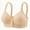Beige, variant on Womens Bra Front Closure Sports Bras Beauty Back Full Coverage Comfor Easy Close Bra Summer Causal Convenient Bras (Rose Gold,44)