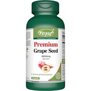 VORST Premium Grape Seed Extract 300mg With 120:1 Extract Ratio (36000mg Raw Extract Equivalent) 60 Capsules