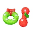 thumbnail image 4 of Juguetes para masticar para mascotas Yinane Juguete de entrenamiento de Navidad estilo A, 4 of 8