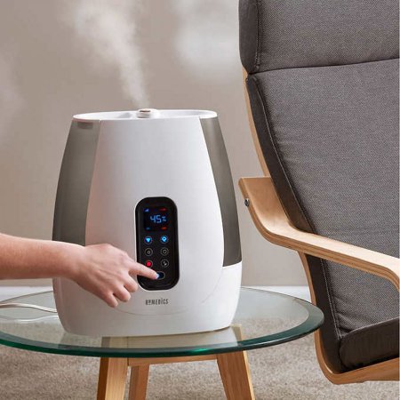 Homedics Total Comfort Ultrasonic Humidifier - White - Coverage Area: 20 sq ft