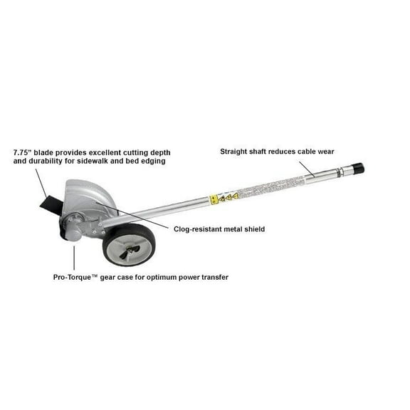 ECHO Straight Shaft Edger for PRO Attachment Series PAS 99944200475