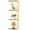4 Tier White led, variant on Versatile 4 Tier Wall Shelf Unit,Black Lack Wall Shelf,Display Floating Shelf with LED Remote Control Light