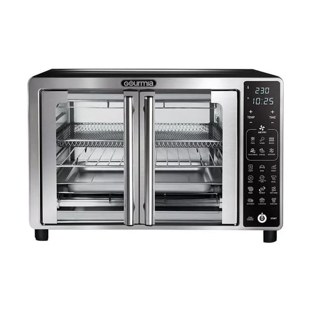 Horno Freidora de Aire Gourmia 24 litros Acero Inoxidable