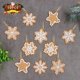 thumbnail image 1 of Decoración navideña con forma de hombre de jengibre, colgante creativo, adornos para árbol de Navidad, diseño de escena de ángel de copo de nieve, accesorios, 1 of 3